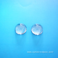 Sapphire half glass ball for fiber coupling